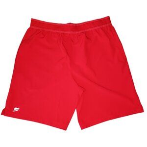 FABLETICS The Fundamental Shorts Mens Large 9” Orange Unlined Active Pockets
